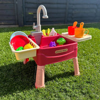 Standing Sink for Indoor Outdoor Use for Kids
