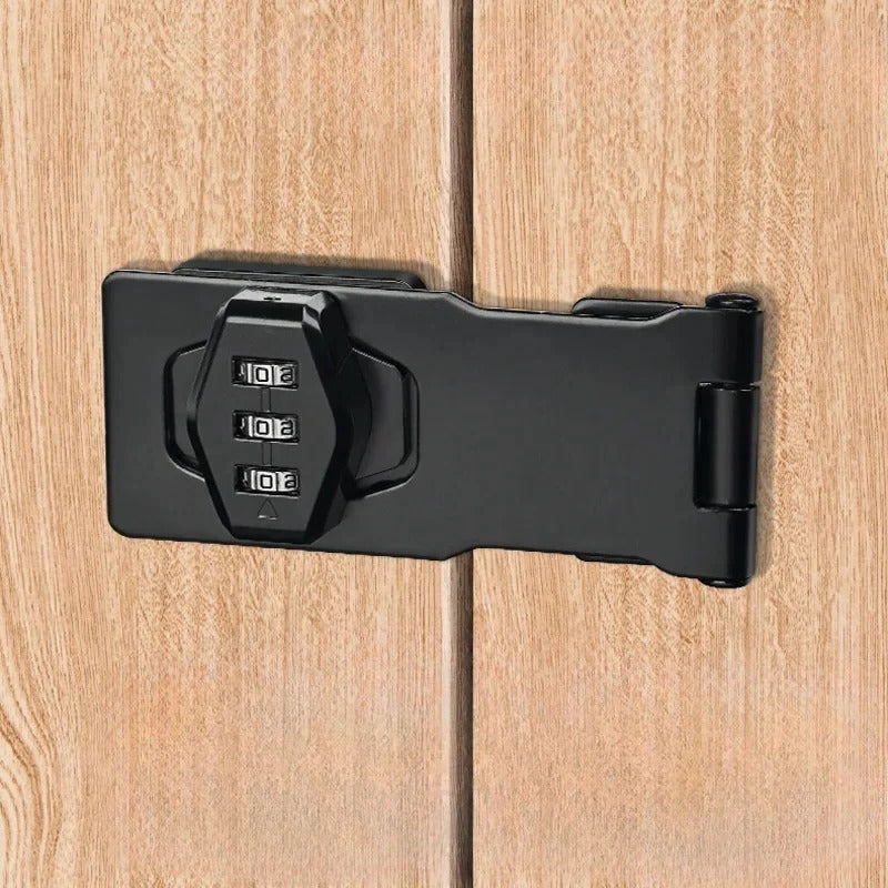 Keyless Cabinet Lock with 3 Digit Combination Dials for Drawers and Lockers