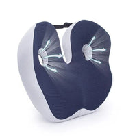 Seat Cushion with Adjustable Memory Foam for Sit Bone Relief