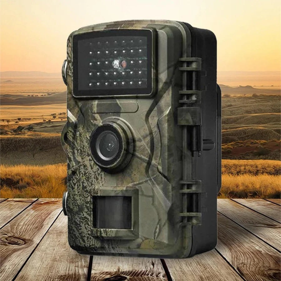 Outdoor Trail Camera with 16MP Photos 1080P Video and Infrared Night Vision for Wildlife Watching