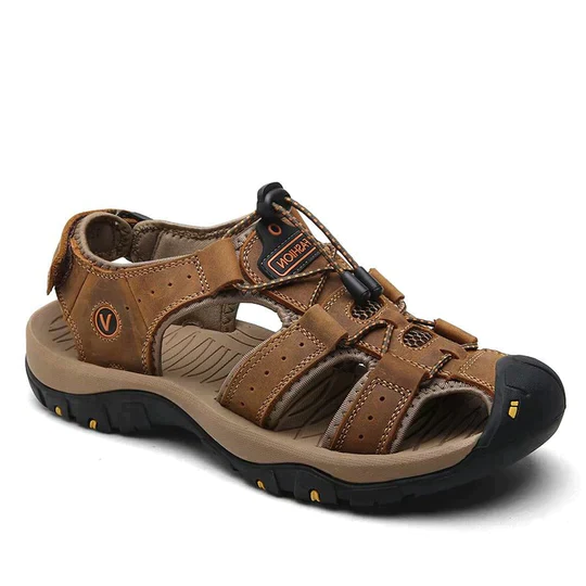 Sandals with Orthopedic Arch Support and Contoured Footbed