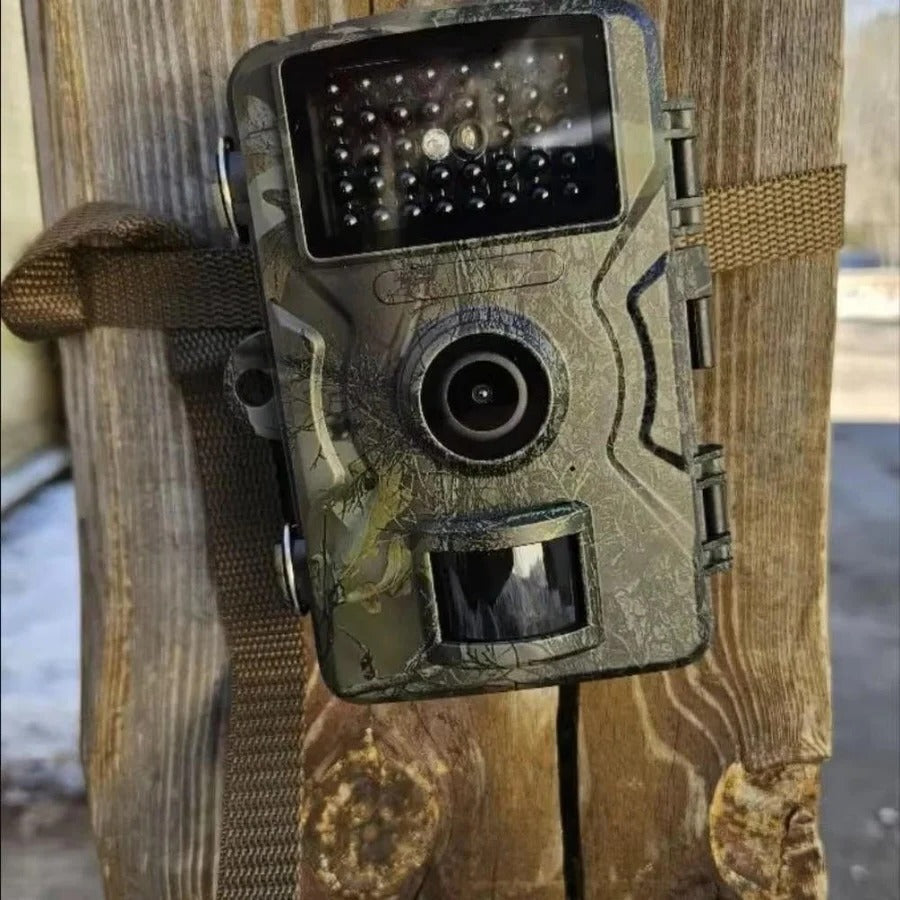 Outdoor Trail Camera with 16MP Photos 1080P Video and Infrared Night Vision for Wildlife Watching
