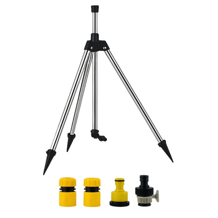 Rotating Tripod Sprinkler for High Pressure Lawn Irrigation