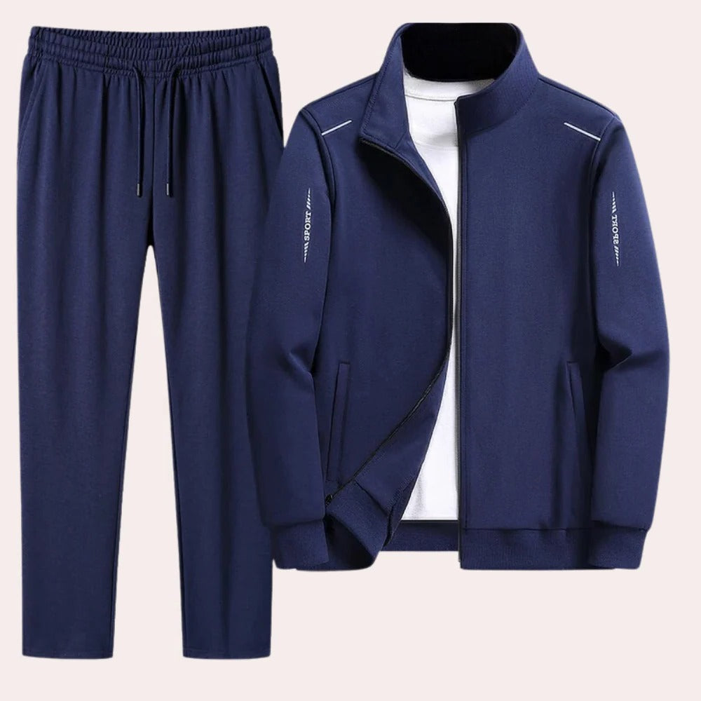 Tracksuit With Matching Top and Pants for Men