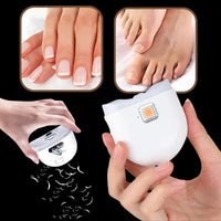 Electric Nail Clipper With Dual Speed Settings For Grooming