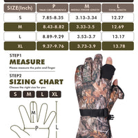 Heated Vest and Glove Set with Eight Carbon Fiber Zones and Flip Fingertips for Hunting