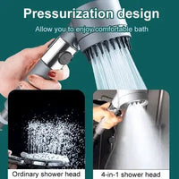Showerhead With High Pressure Spray