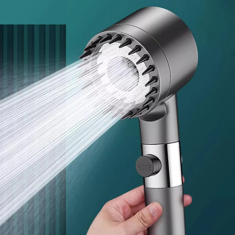 Showerhead With High Pressure Spray