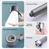 Showerhead With High Pressure Spray