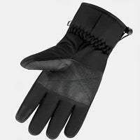 Rechargeable Heated Gloves with Touchscreen Fingertips and Waterproof Shell, 8-Hour Battery