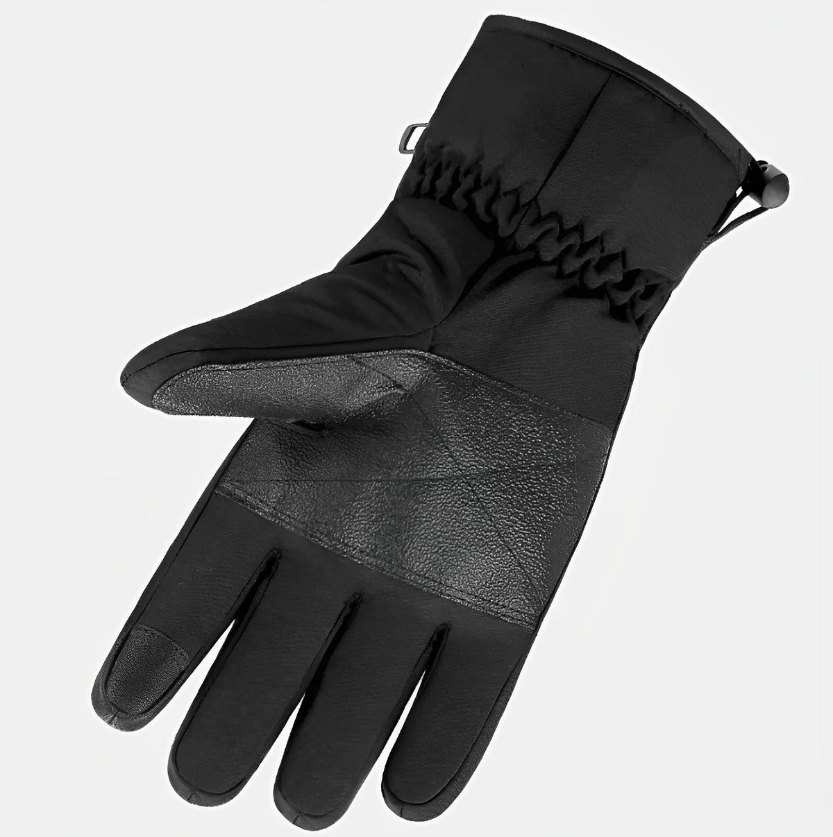 Rechargeable Heated Gloves with Touchscreen Fingertips and Waterproof Shell, 8-Hour Battery