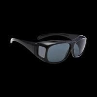Fit-Over Night Driving Glasses with Polarized Resin Lenses and Side Panels