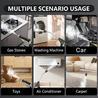 Steam Cleaner With 2500W High Pressure And Gloves