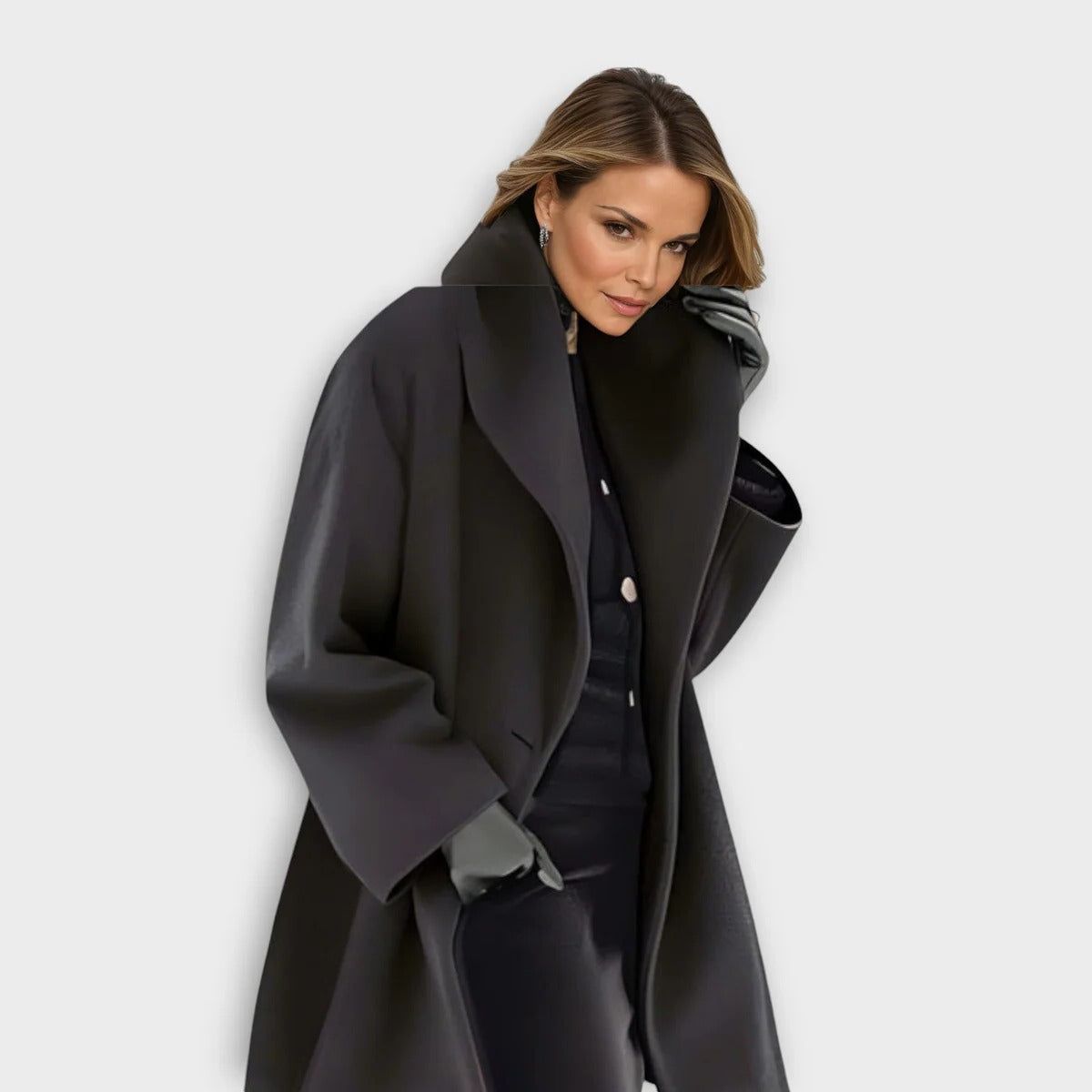 Coat With Windproof Design For Women