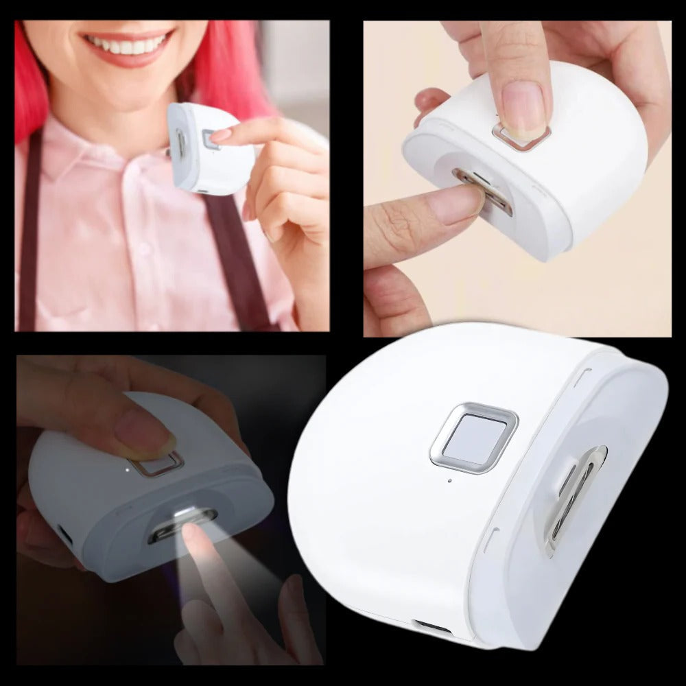Electric Nail Clipper With Dual Speed Settings For Grooming