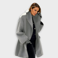 Coat With Windproof Design For Women