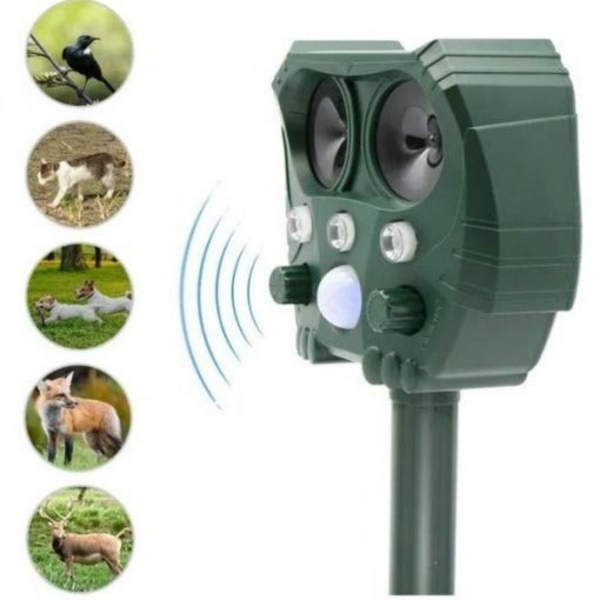 Ultrasonic Solar Snake Repeller