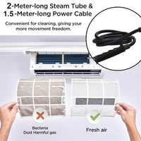 Steam Cleaner With 2500W High Pressure And Gloves