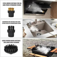 Steam Cleaning Tool With High Pressure Output For Surfaces
