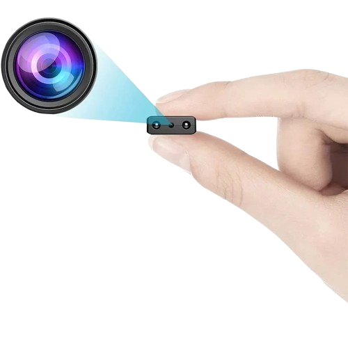 Compact Home Security Camera with 1080p Resolution and 26ft Night Vision