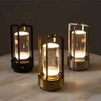 Table Lamp with Cordless Nordic Design for Desk and Bedside