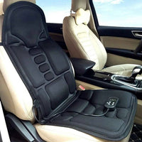 Heated Massage Chair Pad with 8 Kneading Patterns and Dual Power, Memory Foam