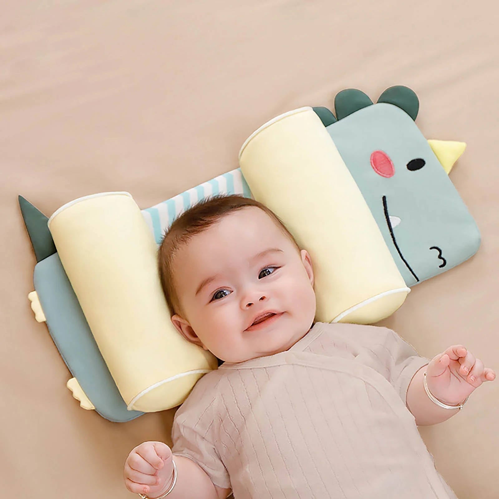 Head Support Pillow with Adjustable Design for Newborn Babies