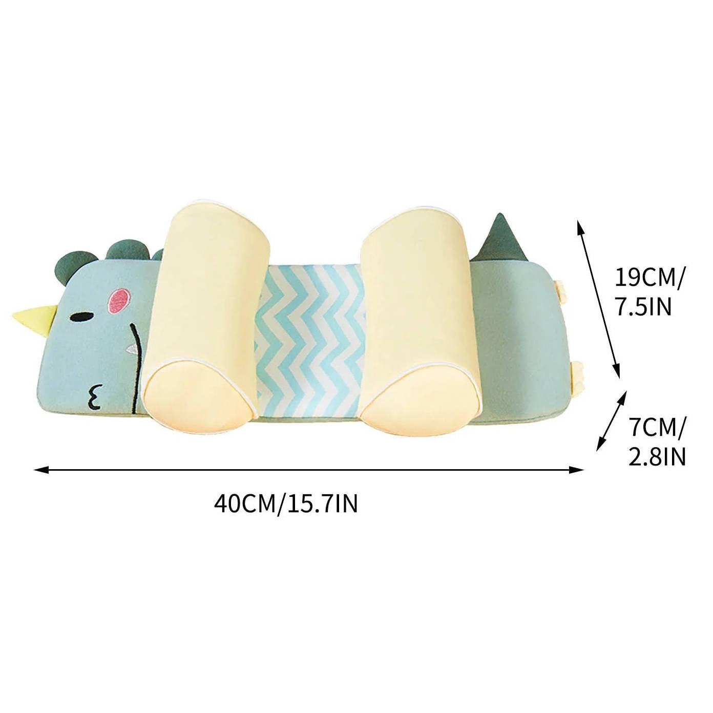 Head Support Pillow with Adjustable Design for Newborn Babies