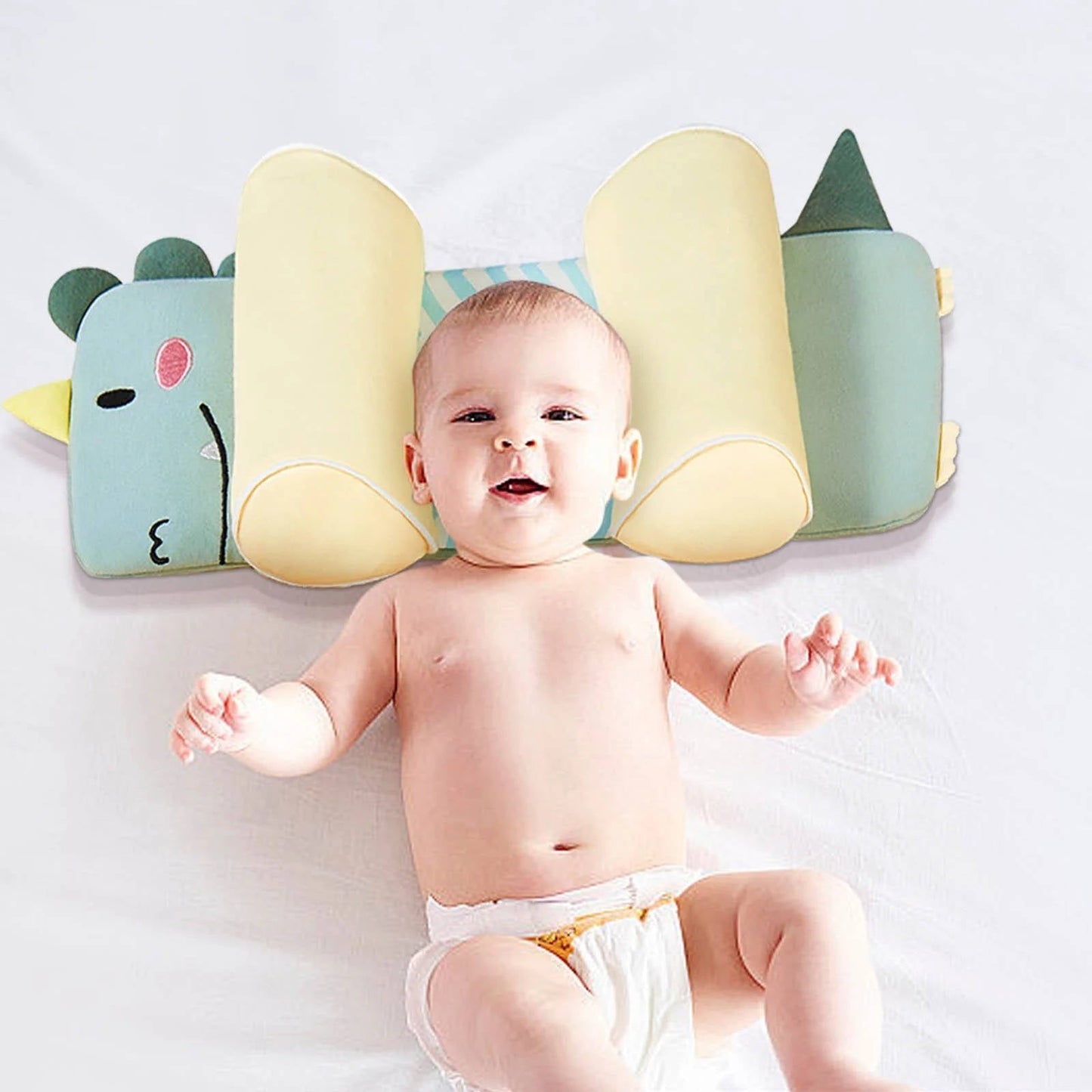 Head Support Pillow with Adjustable Design for Newborn Babies