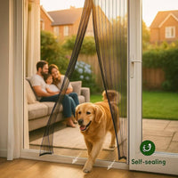 Magnetic Screen Door With Custom Size Options For Doorways