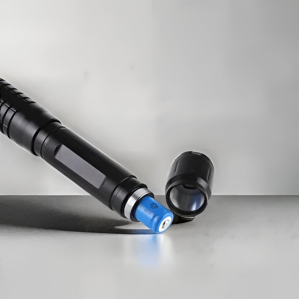 Laser Flashlight With Tactical Design