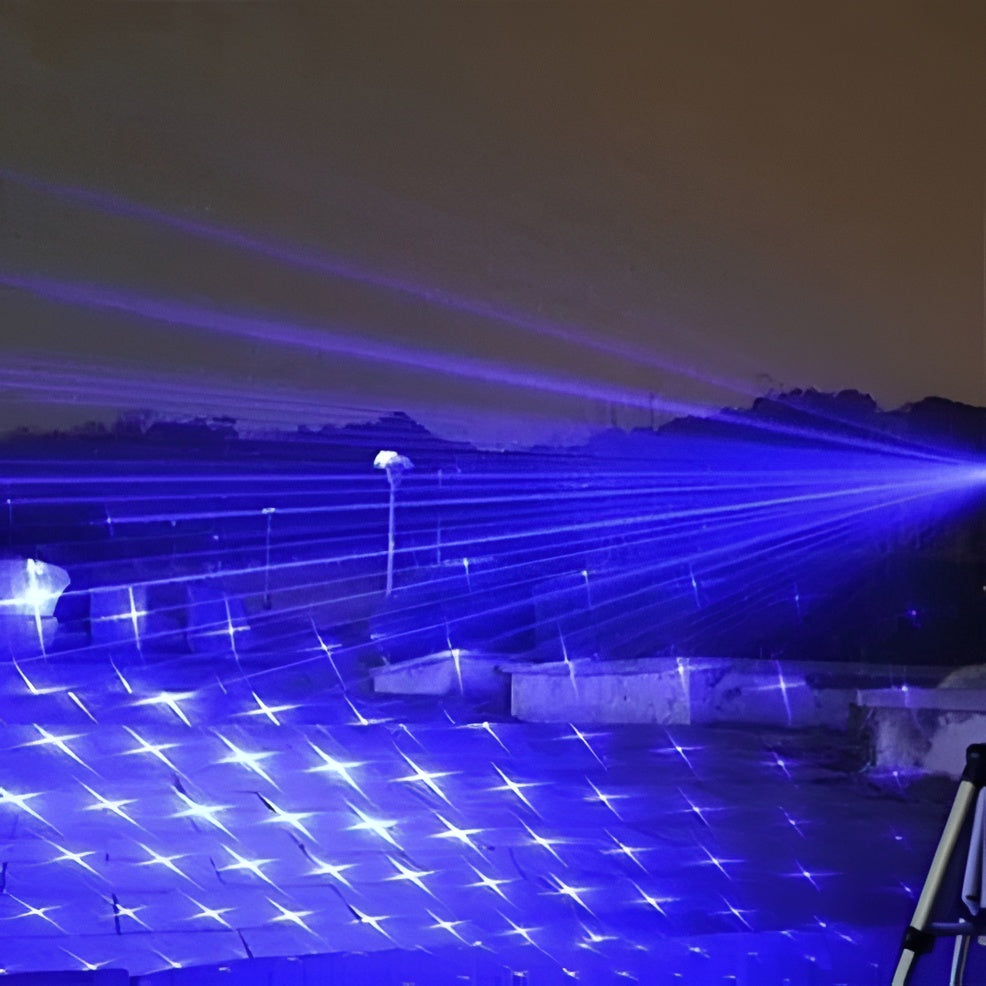 Laser Flashlight With Tactical Design
