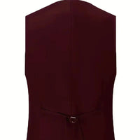 A premium slim fit double-breasted 3-piece suit with waistcoat, designed for the modern man.