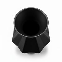 Black Ceramic Vase
