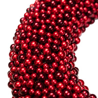 Glitter Red Berry Christmas Wreath with Two Tone Berries 20 Inch Unlit