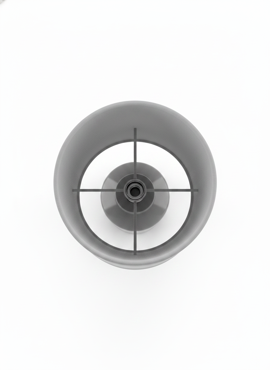 Gray Table Lamp