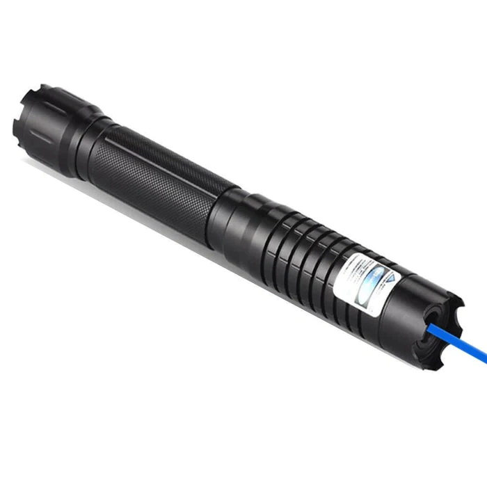 Laser Flashlight with Blue Beam for Handheld Use