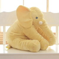 Plush Pillow With Baby Elephant Shape For Cuddling