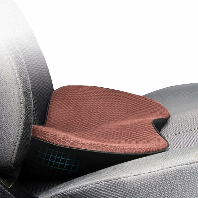 Car Seat Cushion with Added Height for Shorter Drivers