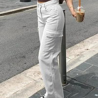 Cargo Pants with Adjustable Fit and Straight Leg
