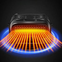 Portable Car Heater with 360-Degree Rotation and Dual Mode Fan for Defrosting