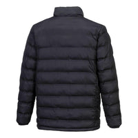 Quilted Heated Tunnel Work Coat with Carbon Fiber Panels and Zipped Pockets for Cold Jobs