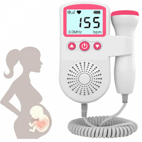 Fetal Heart Rate Monitor Doppler With Heartbeat Sound Detection