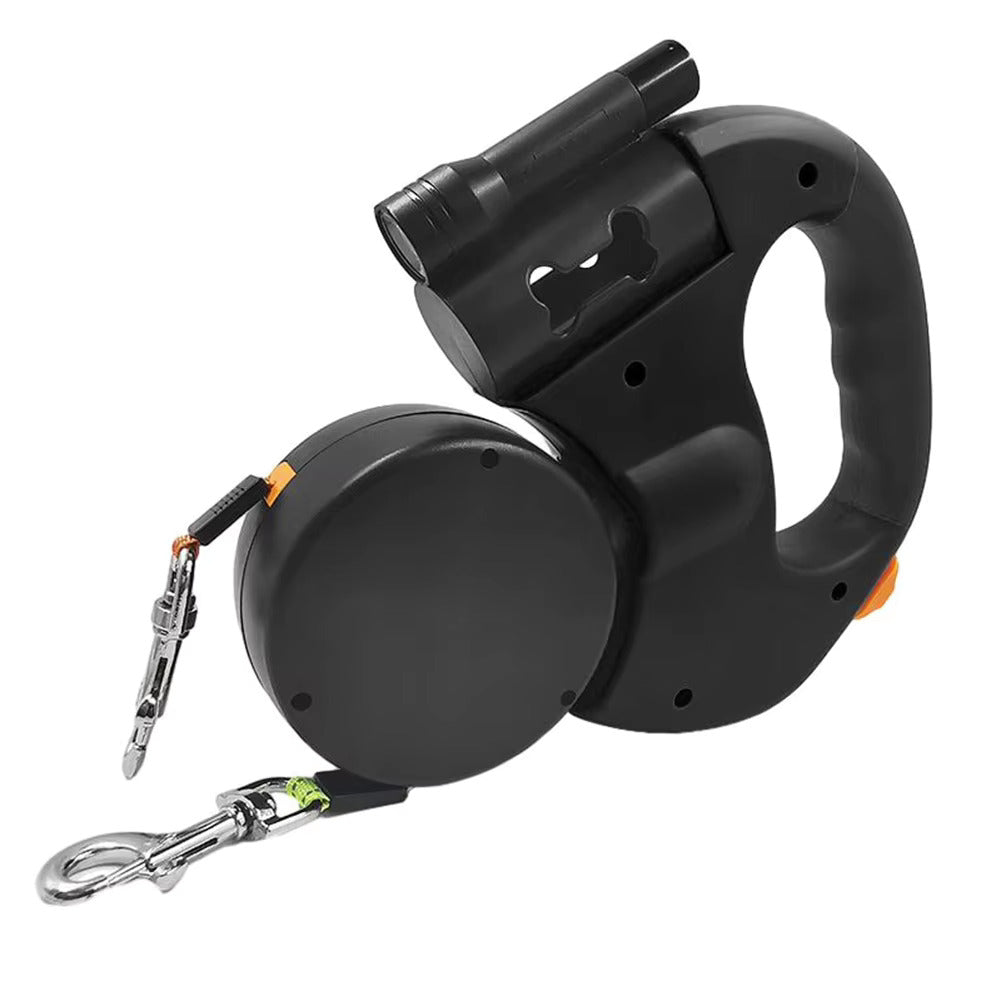 Dog Leash for Two Dogs with Anti-Tangle Design