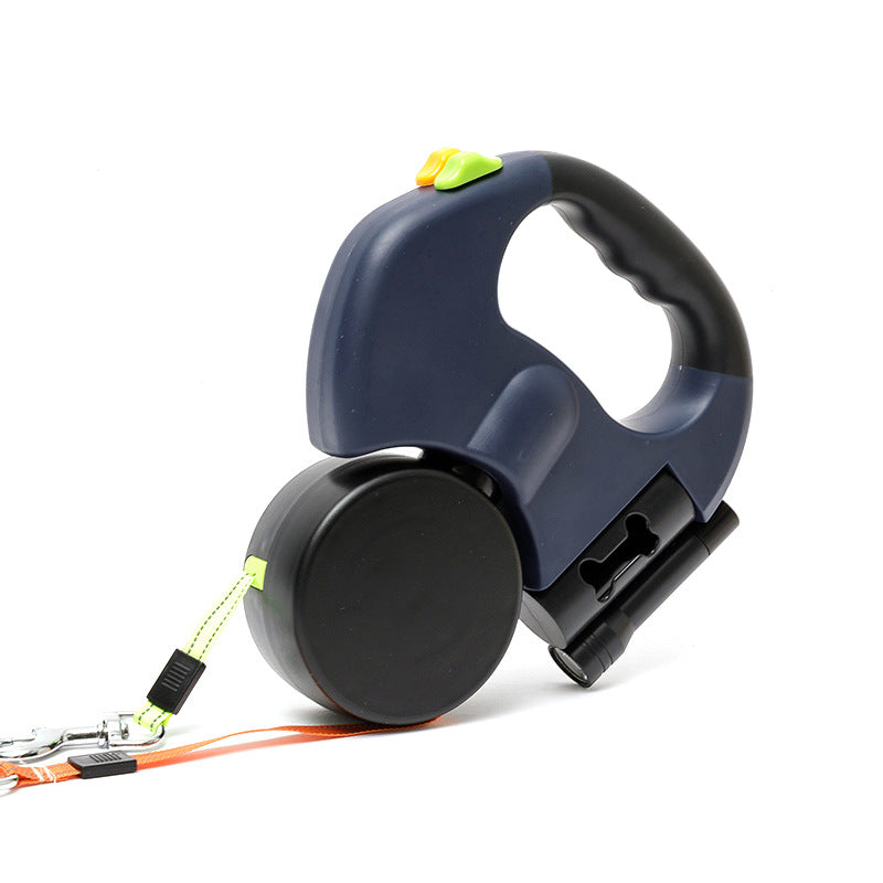Dog Leash for Two Dogs with Anti-Tangle Design
