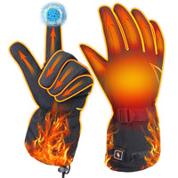 Rechargeable Heated Gloves with Touchscreen Compatibility and 5-Hour Battery, 3 Heat Settings