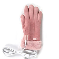 Electric Heated Gloves with Touchscreen Fingers and 5000mAh Battery Pack