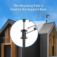 Outdoor Digital HDTV Antenna With 360 Degree Directional Motor