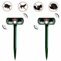 Animal Repeller with Solar Power and Infrared Sensor