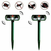 Animal Repeller with Solar Power and Infrared Sensor